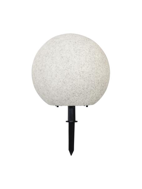 Lampada da terra a LED con spina Gardenlight, Paralume: materiale sintetico, Bianco, nero, Ø 40 x Alt. 38 cm