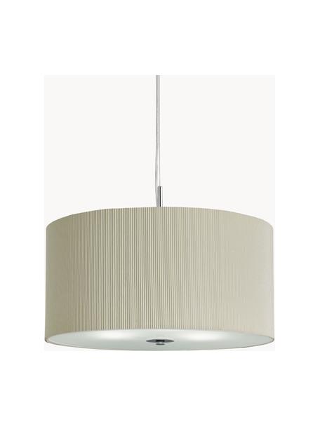 Grande suspension Drum, Beige clair, Ø 60 x haut. 34 cm