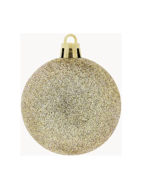 Set di 40 palline di Natale infrangibili Daria, Plastica, Dorato, Set in varie misure