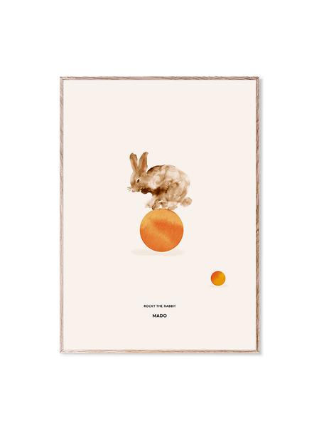 Poster Rocky the Rabbit, Papier mat raffiné 230 g, impression numérique 12 couleurs

Ce produit est fabriqué à partir de bois certifié FSC® et issu d'une exploitation durable, Tons beiges, orange, larg. 50 x haut. 70 cm