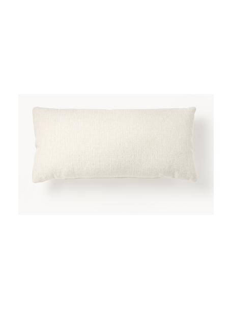 Coussin de canapé Sofia, Tissu blanc crème, larg. 30 x long. 70 cm