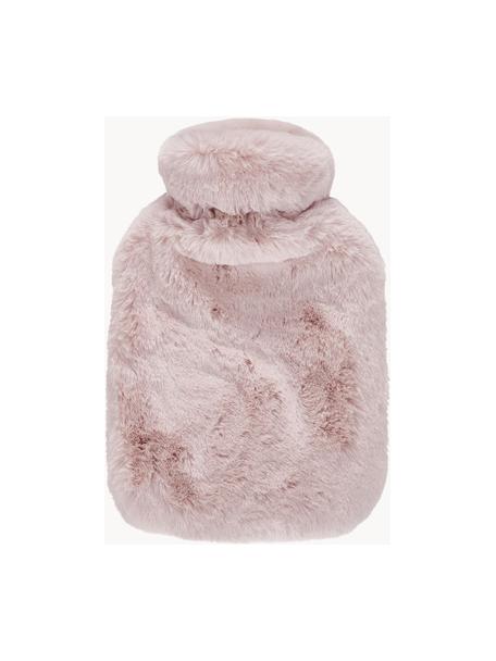 Kunstfell-Wärmflasche Mette, Bezug: 100% Polyester, Rosa, B 20 x L 32 cm