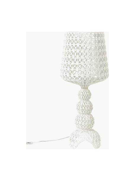 Lámpara de mesa LED regulable Mini Kabuki, Plástico, Blanco, Ø 30 x Al 70 cm