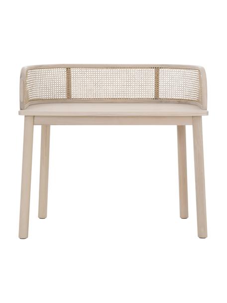 Drevený pracovný stôl Vessi, Brezové drevo, Š 110 x H 60 cm