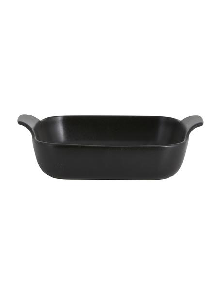 Backform Verbena aus Porzellan, Porzellan, Schwarz, L 24 x B 20 cm