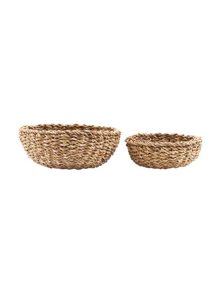Cestini per pane in fibra naturale Tango, 2 pezzi, Fibra naturale, Marrone chiaro, Set in varie misure