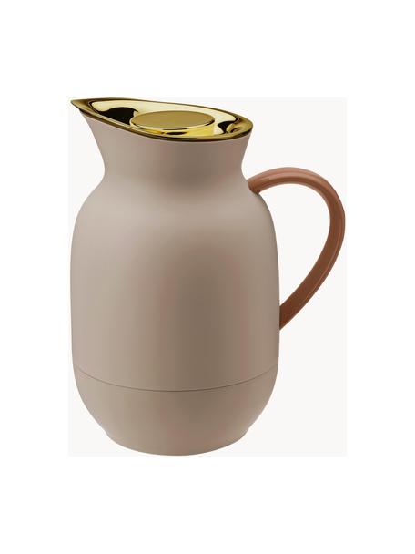 Termo Amphora, 1 L, Exterior: plástico, Beige, turrón, dorado, 1 L