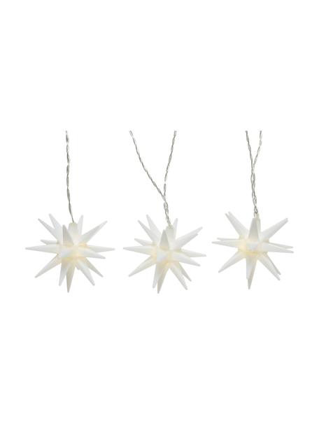 Guirlande lumineuse LED à piles Zing, Plastique, Blanc, long. 210 cm
