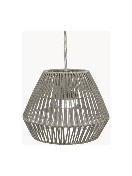 Mobilna lampa zewnętrzna LED z funkcja przyciemniania Conta, Stelaż: metal powlekany, Greige, Ø 40 x W 31 cm