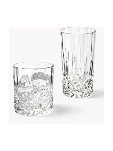 Verres à cocktail en cristal George, 8 élém., Transparent, Lot de différentes tailles