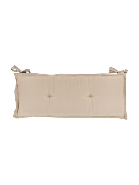 Poduszka na ławkę Panama, Tapicerka: 50% bawełna, 45% polieste, Tapicerka: polar, Beżowy, S 48 x D 120 cm