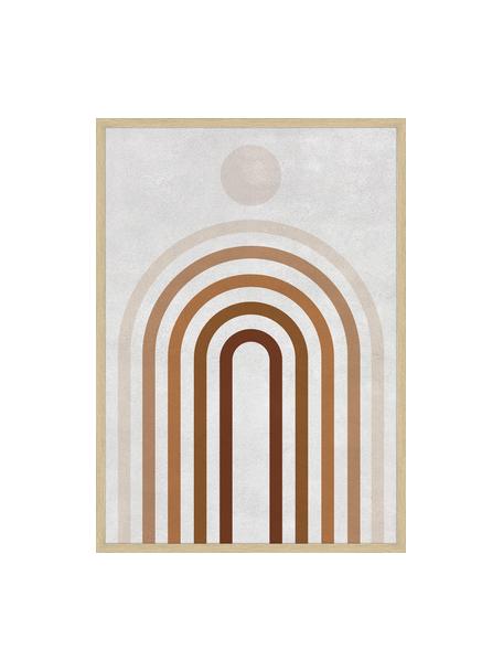 Digitálna tlač s rámom Upside Curves, Upside Curves, Š 32 x V 42 cm