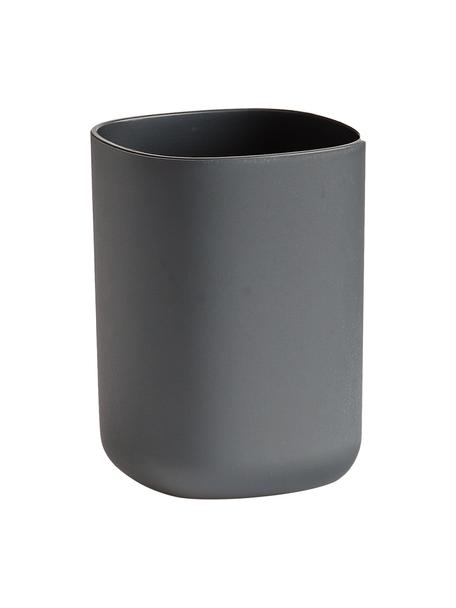 Vaso cepillo de dientes Yilma, Plástico, Gris, An 7 x Al 10 cm