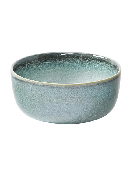 Boles Havana, 4 uds., Gres esmaltado, Tonos azules, Ø 15 x Al 7 cm