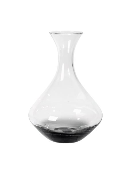 Mondgeblazen karaf Smoke 1,6 L, Mondgeblazen glas, Rookgrijs, H 25 cm, 1.6 L