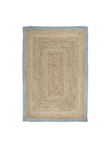 Tapis en jute fait main Shanta, 100 % jute

Le matériau utilisé dans ce produit a été testé sur les substances nocives et certifié selon STANDARD 100 by OEKO-TEX® 16.HIN.79297 HOHENSTEIN HTTI, Brun, bleu ciel, larg. 120 x long. 180 cm (taille S)