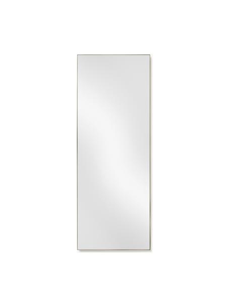 Lustro z metalową ramą Cato, Odcienie złotego, S 60 x W 160 cm