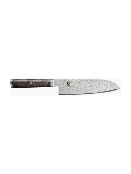 Couteau Santoku Miyabi, Argenté, grège, long. 32 cm
