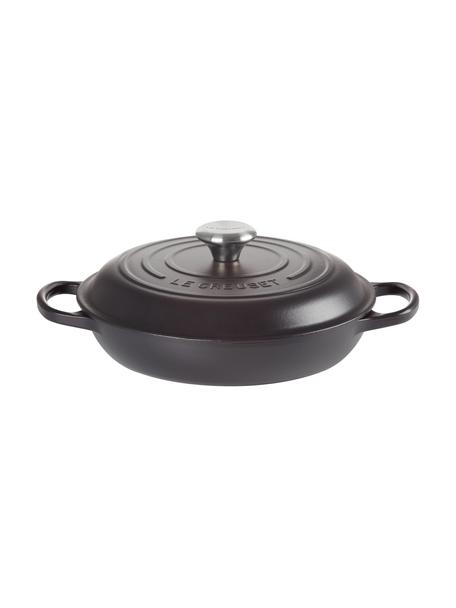 Gourmet-Profitopf Signature Collection aus Gusseisen, Eisen, emailliert, Schwarz, Ø 30 x H 12 cm