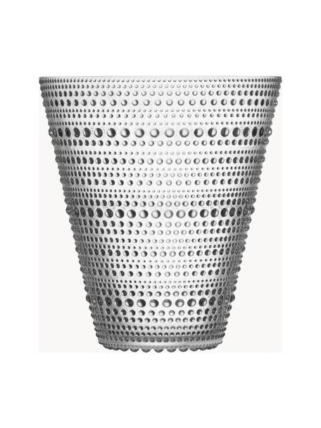Skleněná váza Kastehelmi, Sklo, Transparentní, Ø 14 cm, V 15 cm