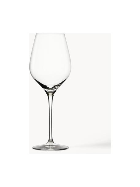 Kristall-Rotweingläser Exquisit, 6 Stück, Kristallglas

Bring den Glanz von Kristallglas auf Deinen Esstisch! Das Glas ist aussergewöhnlich transparent und schwer, dadurch fühlt es sich wertig an und sieht gleichzeitig auch noch gut aus. Zudem machen die filigranen Schliffe jedes Stück zu einem besonderen It-Piece, das sowohl praktisch als auch schön ist., Transparent, Ø 7 x H 24 cm, 480 ml