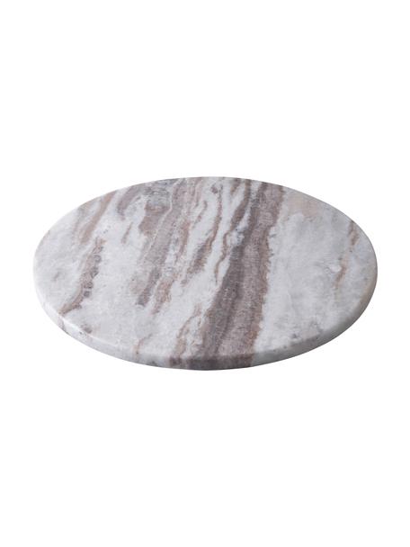 Taca dekoracyjna z marmuru Marble, Marmur, Jasny szary, Ø 30 cm