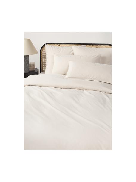 Funda nórdica de algodón lavado Darlyn, 100% algodón
Densidad de hilo 150 TC, calidad estándar

El algodón da una sensación agradable y suave en la piel, absorbe bien la humedad y es adecuado para personas alérgicas.

Este tejido ha sido sometido a un proceso de lavado especial que le da un aspecto Softwash irregular y resistente, pero siendo suave al tacto, flexible y cómodo. Además, su aspecto arrugado natural hace que no necesite planchado.

El material utilizado para este producto ha sido probado contra sustancias nocivas y está certificado según el STANDARD 100 por OEKO-TEX®, 4265CIT, CITEVE., Beige claro, Cama 150/160 cm (240 x 220 cm)