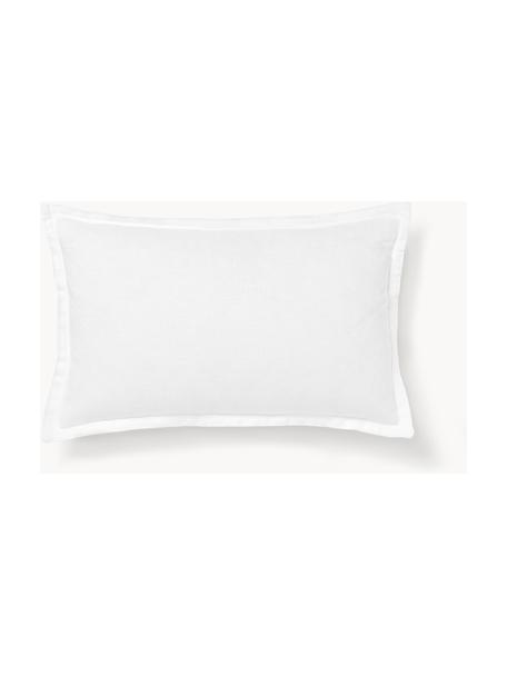 Copricuscino in lino con cucitura rialzata Jaylin, 100% lino

Il lino per natura ha un tatto piuttosto grossolano e un aspetto naturale increspato. L'alta resistenza allo strappo rende il lino resistente all'abrasione e all'usura

Il materiale utilizzato in questo prodotto è stato testato per sostanze nocive e certificato secondo STANDARD 100 by OEKO-TEX®, 6760CIT, CITEVE., Bianco, Larg. 30 x Lung. 50 cm