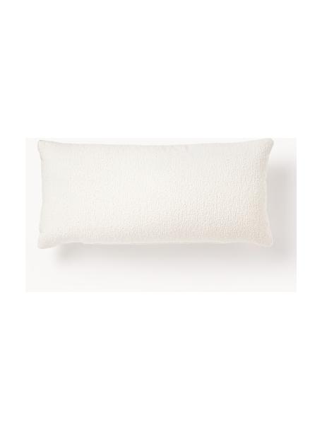 Coussin de canapé bouclé Sofia, Bouclette blanc cassé, larg. 30 x long. 70 cm