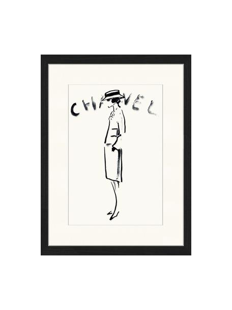 Oprawiony druk cyfrowy Chanel, Chanel, S 33 x W 43 cm