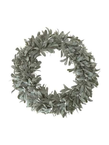 Ghirlanda natalizia artigianale Vintia Ø 55 cm, Materiale sintetico, Verde chiaro, Ø 55 cm