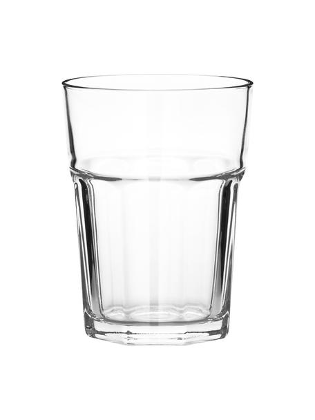 Stohovatelné sklenice Gibraltar, 6 ks, Sklo, Transparentní, Ø 9 cm, V 10 cm, 240 ml