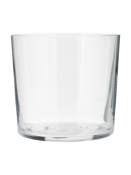 Filigrain waterglazen Gio van dun glas, 6 stuks, Glas, Transparant, Ø 8 x H 7 cm