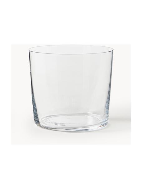 Bicchieri acqua in filigrana Gio 6 pz, Vetro, Trasparente, Ø 8 x Alt. 7 cm, 310 ml