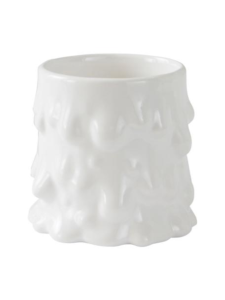 Hrnček v organickom tvare Lumi, 2 ks, Dolomitový porcelán, Biela, Ø 9 x V 8 cm, 230 ml