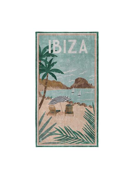 Toalla de playa Ibiza, Multicolor, An 90 x L 170 cm