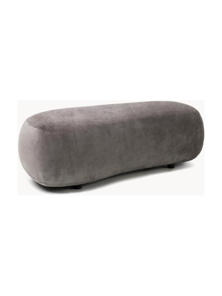 Podnožka ve tvaru ledviny Alba, Taupe, Š 130 cm, V 62 cm
