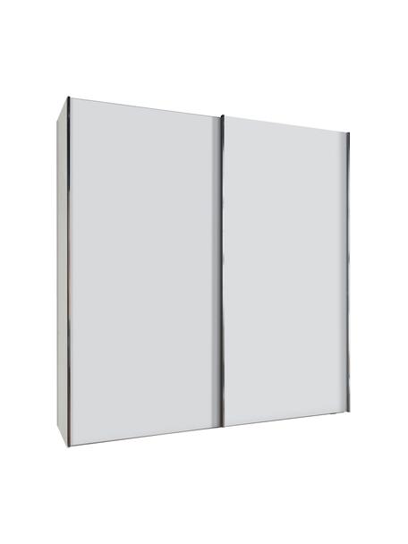 Armadio a 2 ante scorrevoli Monaco, Bianco, Larg. 200 x Alt. 217 cm