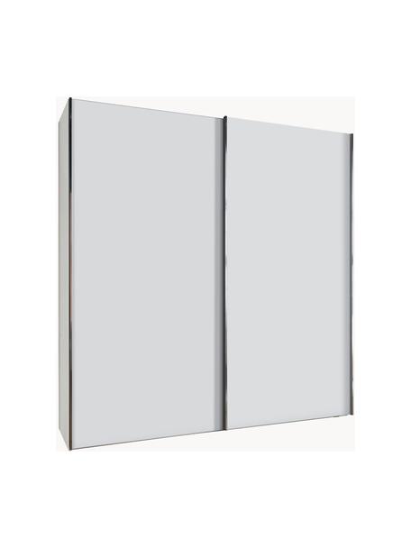 Armadio a 2 ante scorrevoli Monaco, Bianco, Larg. 198 x Alt. 217 cm
