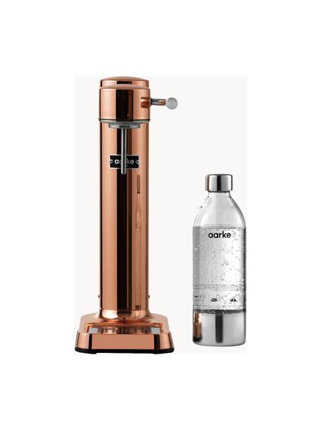 Výrobník perlivé vody Carbonator 3, Metalická růžová, Sada s různými velikostmi