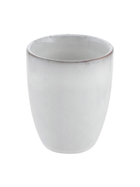 Ręcznie wykonana filiżanka do espresso Nordic Sand, 6 szt., Kamionka, Odcienie szarego, odcienie beżowego, Ø 7 x W 8 cm, 100 ml
