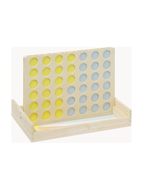 Gioco da tavolo Gelato, Legno duro, Legno chiaro, giallo limone, azzurro, Larg. 25 x Alt. 16 cm