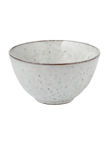 Handgemachte Schälchen Nordic Sand, 4 Stück, Steingut, Grau-, Beigetöne, Ø 15 x H 8 cm