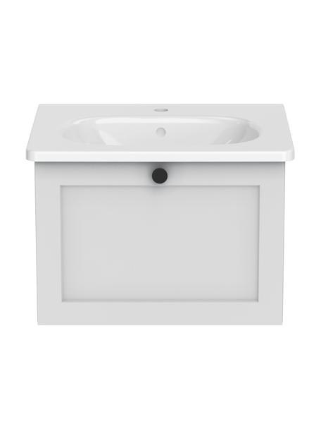 Wastafel met onderkast Rafaella, B 60 cm, Lichtgrijs, B 60 x H 42 cm