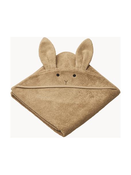 Detský uterák Augusta Rabbit, 100 % bavlna, Hnedá, Š 100 x D 100 cm