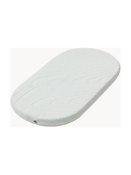 Ręcznie wykonany materac do łóżeczka dziecięcego Robe, Tapicerka: 100% bawełna bez użycia w, Biały, S 40 x D 70 cm