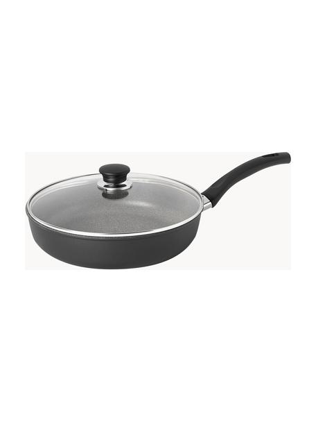 Sartén antiadherente con tapadera Bari, Negro, plata, Ø 28 x Al 11 cm