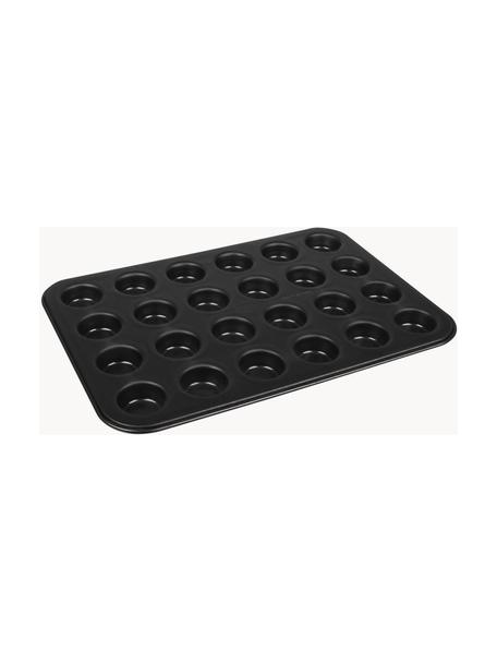 Molde para muffins antiadherente Golden Easter, Acero con revestimiento antiadherente, Negro, An 39 x F 27 cm