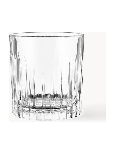 Vasos old fashioned de cristal con relive Timeless, 6 uds., Cristal Luxion 

¡Trae el brillo del cristal a tu mesa de comedor! El cristal es excepcionalmente transparente y pesado, lo que significa que se siente valioso y al mismo tiempo tiene un buen aspecto. Además, los delicados cortes hacen de cada pieza un detalle especial, práctico y bonito., Transparente, Ø 9 x Al 9 cm, 360 ml