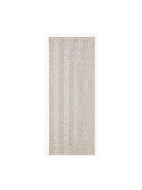 Alfombra corredor de interior/exterior Toronto, 100% polipropileno, Beige, An 80 x L 200 cm